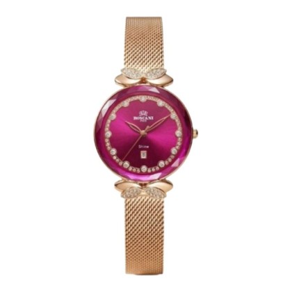 Roscani ROSWS14459 Rose Gold Stainless Steel Strap Analog Women Watch
